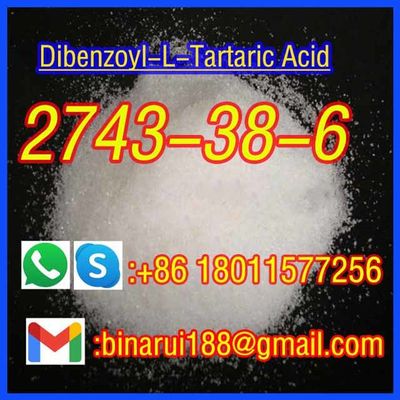 BMK Dibenzoil-L-ácido tartárico Intermediários químicos finos CAS 2743-38-6