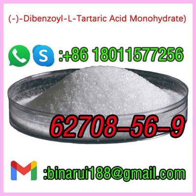 CAS 62708-56-9 L(-) - Dibenzoil-L-ácido tartático monohidrato C18H16O9 L-DBTA pmk