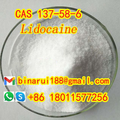 BMK Pulver Lidoderm Matérias-Primas Farmacêuticas C14H22N2O Maricaína Cas 137-58-6