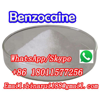 Cas 94-09-7 Benzocaína C9H11NO2 Intermediários químicos finos Americanina