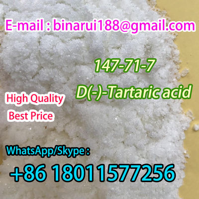 qualidade  D-Tartaric Acid / Tartaric Acid Food Grade Cas 147-71-7 fábrica