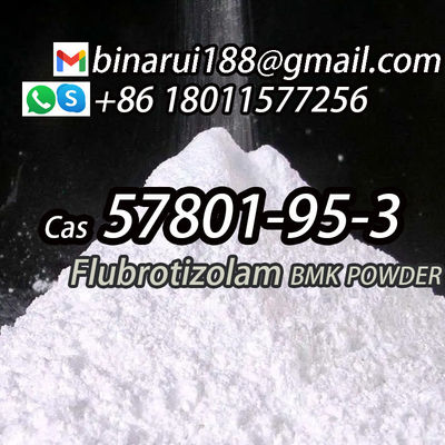 Flubrotizolam em pó CAS 57801-95-3 2-bromo-4-(2-fluorofenil)-9-metil-6H-tieno[3,2-f]