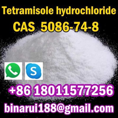 Cloridrato de Tetramisole Cas 5086-74-8 Cloridrato de Levamisole Cristal Branco