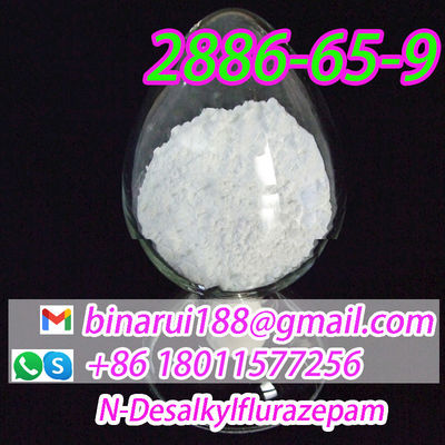 NORFLUDIAZEPAM CAS 2886-65-9 Dealkylflurazepam com 99% de pureza