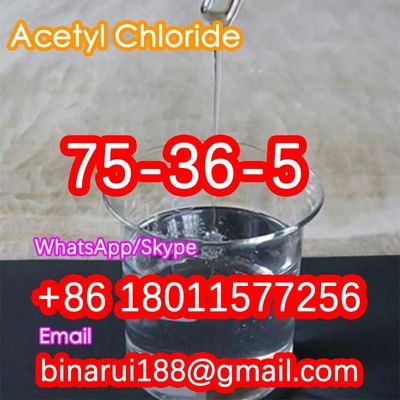 Cloreto de acetil 99% Intermediários agroquímicos C2H3ClO Cloreto de ácido etânico CAS 75-36-5