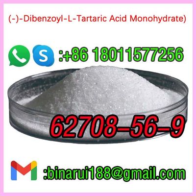 CAS 62708-56-9 L(-) - Dibenzoil-L-ácido tartático monohidrato C18H16O9 L-DBTA