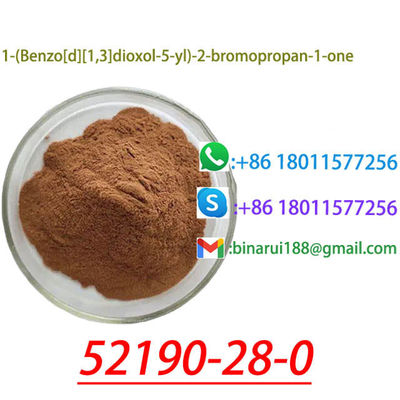 CAS 52190-28-0 1-Propanona, 1-(1,3-benzodioxol-5-il)-2-bromo-C10H9BrO3 1-(1,3-benzodioxol-5-il)-2-bromopropano-1-ona