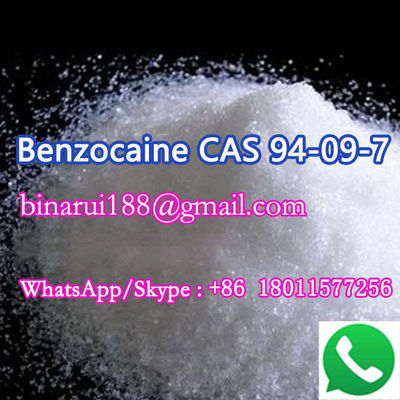 Benzocaína Produtos químicos orgânicos básicos C9H11NO2 Americanina CAS 94-09-7