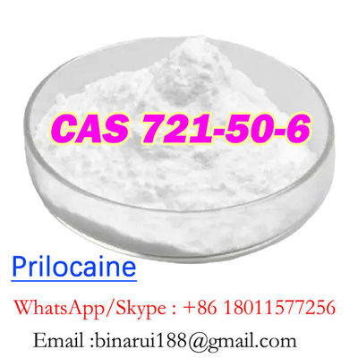 CAS 721-50-6 Prilocaína C13H20N2O Matérias-primas farmacêuticas Citanest em pó branco