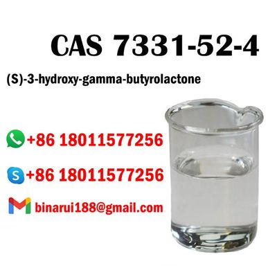 PMK/BMK (S)-3-hidroxi-γ-butirolactona Cas 7331-52-4 (S)-4-hidroxidihidrofurano-2 ((3H) - um