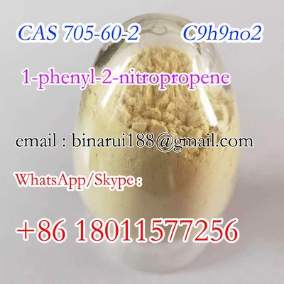 1-Fenil-2-nitropropropeno C9H9NO2 (2-Nitroproprop-1-en-1-yl) benzeno CAS 705-60-2