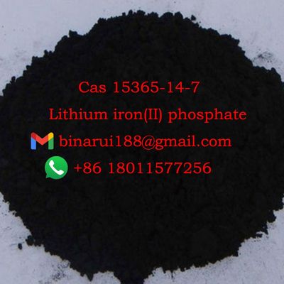 LiFePO4 em pó de alta densidade de carbono revestido com pressão Óxido de fosfato de ferro de lítio cas 15365-14-7