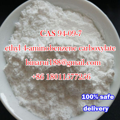 Benzocaína / Americaína CAS 94-09-7 99% de pureza Intermediários farmacêuticos