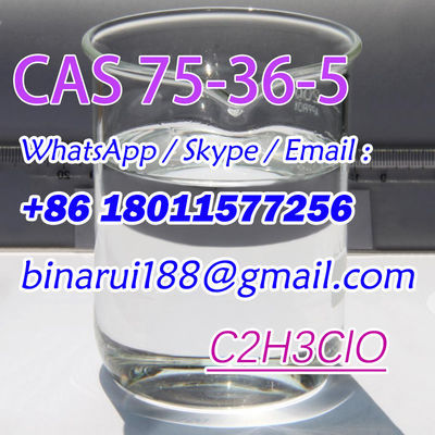 Cloreto de acetil líquido transparente incolor para fumo / 1-Cloroetanona CAS 75-36-5