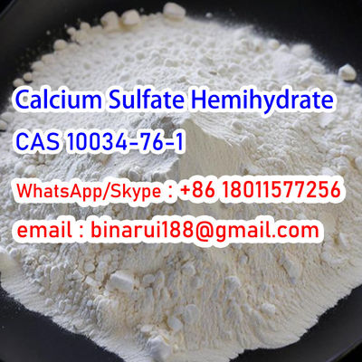 Hemihidrato de sulfato de cálcio altamente eficaz para uso industrial CAS 10034-76-1